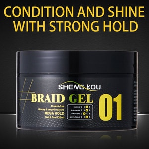 Biểu Tượng Tùy Chỉnh Loc Và Tạo Kiểu Sản Phẩm Không Có Trắng Dư Dư Dư Dư Cạnh Điều Khiển Điều Kiện Sáng Phi Bím Tóc Gel - Product Image 2