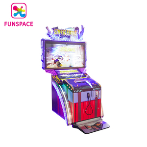 Funspace Coin Machine Operated Ticket2プレーヤー2台のデバイスが一緒に遊ぶオンラインガンシューティングアーケードゲーム機 - Product Image 6
