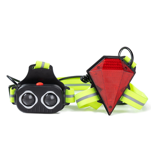 2021การออกแบบใหม่350 Lumens วิ่งไฟ USB ชาร์จไฟกลางคืนวิ่งเพื่อความปลอดภัย - Product Image 1