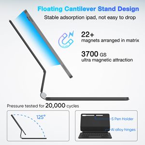 Para Samsung Galaxy Tab S9 S8 S7 Plus /S9 FE + Plus/S8 + Plus Magic Keyboard Case Flotante Cantilever Soporte magnético Touch Trackpad - Product Image 3