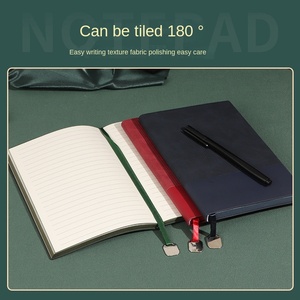 Cuaderno de cuero A5 de tapa dura con encuadernación térmica de alto valor para estudiantes, Bloc de notas creativo con impresión de logotipo personalizable - Product Image 4