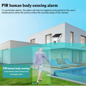 KERUI 4MP WIFI Solar Panel Camera CCTV Surveillance Outdoor <strong>Wireless</strong> Solar Home Security IP Camera PTZ <strong>Network</strong> Camera - Product Image 4