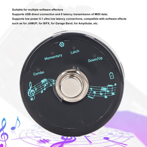BT 5,1 MIDI ножной контроллер беспроводной многофункциональный USB MIDI контроллер для программного обеспечения эффектор
