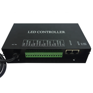 Supporto per la programmazione Online Slave indirizzabile DMX512 Chip per sub LED Strip protocollo SPI ArtNet Pixel Controller - Product Image 1