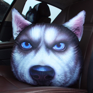 <strong>3D</strong> Dog Animal <strong>Pillow</strong> Stuffed Cushion Animal Shape Head <strong>3D</strong> Printing <strong>Pillow</strong> - Product Image 4
