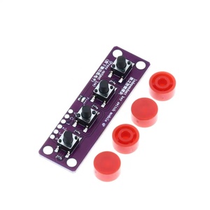 Berühren Sie das Vier-Tasten-Schalter modul, das mit dem Sensor Raspberry PI 51 MCU Suite der Entwicklungs platine kompatibel ist