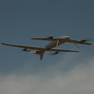 โดรนขนาดใหญ่ VTOL ปีกคงที่น้ำหนักบรรทุกหนักทนทานต่อการบรรทุกน้ำหนักบรรทุกหนักสามารถถอดเปลี่ยนได้ง่ายความแม่นยำสูงและลงจอดได้อย่างอิสระ - Product Image 3