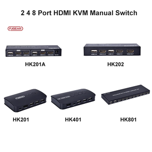 FJGEAR手动高清4K HDMI KVM开关选择器8端口HDMI输入USB输出视频开关 - Product Image 6