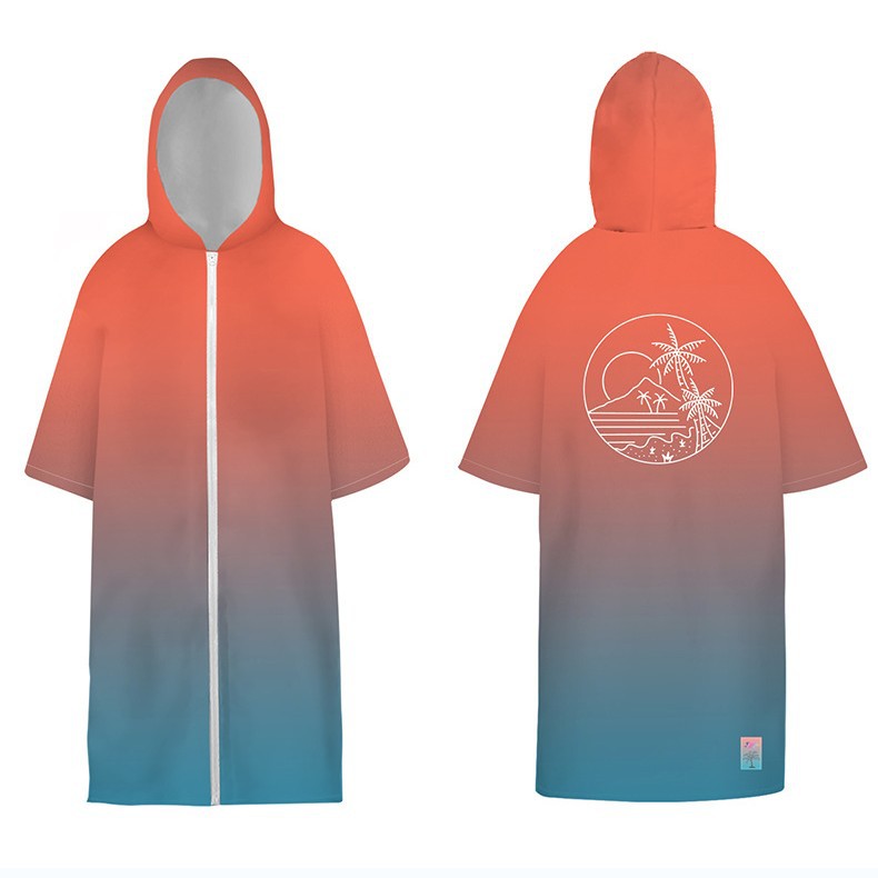 Estilo de cremallera-naranja degradado