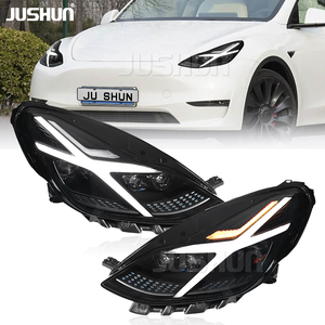 Jushun ไฟหน้า LED สำหรับ TES-LA รุ่น3 /y ไฟหน้า2020-2024ไฟวิ่งกลางวันและไฟเลี้ยว - Product Image 1