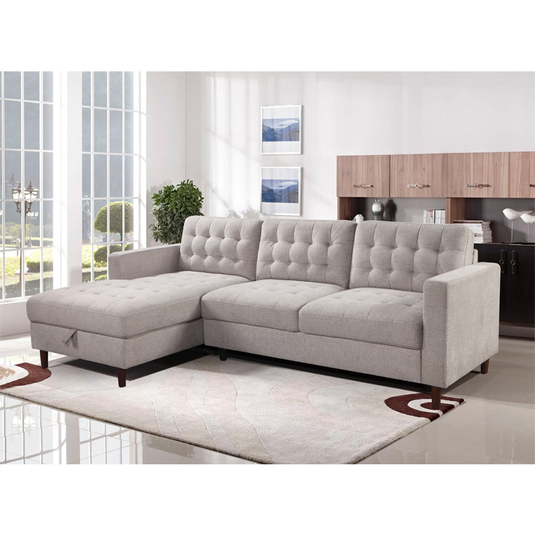 New arrival modern Europe style sofa set 2 seater + chaise sofas for living room Bedroom