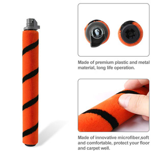 Soft Brushroll & All-Surface Brush Roller Vacuum Cleaner Parts for Shark DuoClean HV380 <strong>NV800</strong> NV680 NV801 586FFJ380 399FFJH380