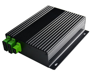 迷你1550纳米光发射机4 * 16dBm迷你EDFA光放大器光纤设备，用于有线电视1550放大器