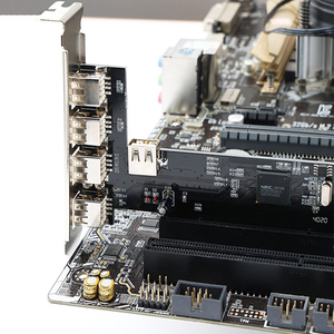 扩展卡适配器 4 + 1 usb 2.0 PC 电脑桌面 5 端口 pci usb卡 - Product Image 6
