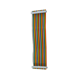 20cm 40-Pin cavo piatto GPIO estensione Raspberry Pi 4 & arancione Pi compatibile maschio a femmina e femmina a femmina color arcobaleno - Product Image 5