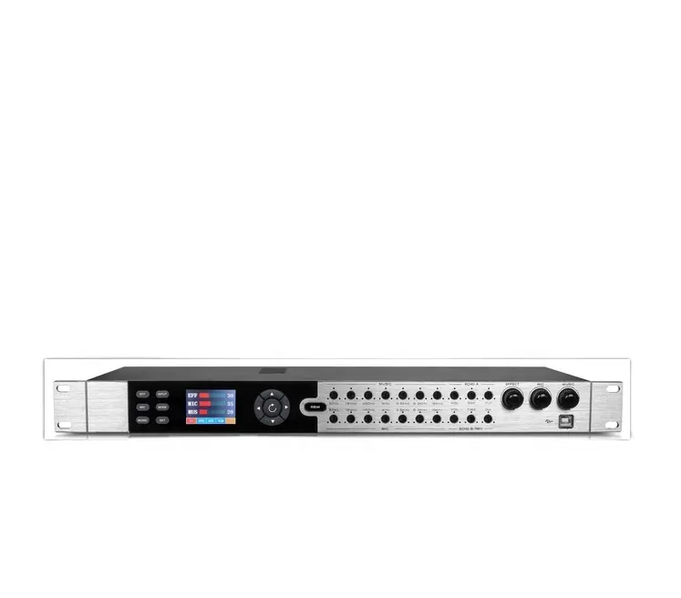 Eenvoudige Front-End Audio Processor Met Detail Knoppen Op Het Paneel Geschikt Voor Ktv En Multifunctionele Conferentieruimte