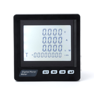 Medidor de corriente analógico o digital RP, medidor digital inteligente trifásico de CA, medidor de amperios de panel digital LCD RS485 - Product Image 1