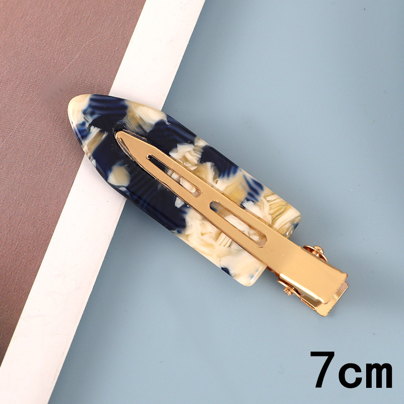 9 acetic acid 7cm seamless hair clip