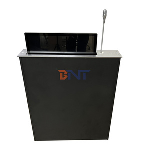 ODM Paperless Meeting Room Conference <strong>System</strong> Pop up Hidden <strong>Computer</strong> Lcd Desk Tv Monitor Motorized Lift Mechanism 15&quot;17&quot;18&quot;21&quot; - Product Image 5