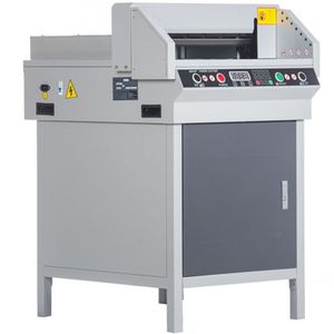 G450VS+ Double Guide Electric Paper Cutting Machine Heavy <strong>Duty</strong> Paper <strong>Cutter</strong> in South Africa Booking Engine 40mm 450mm 120kg 50mm - Product Image 1