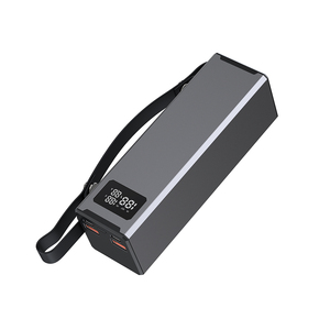 <strong>Portable</strong> 100W Digital Display <strong>Power</strong> Bank 30000mah Fast Charging Station With Four <strong>USB</strong> Outputs Aluminum Case Solar <strong>Power</strong> <strong>Source</strong> - Product Image 2