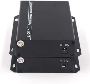 単一光ファイバメディアコンバータ10/100M/1000M 20KM BIDI POE TCP互換4G 3G GSM WiFi IPネットワークSC UPC LCコネクタ - Product Image 1