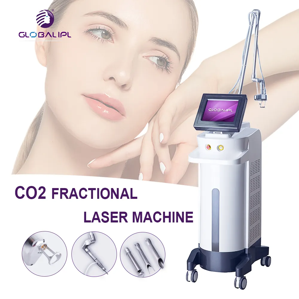 GlobalIPL co2 Fractional laser machine rf tube 40W scar removal skin resurfacing machine