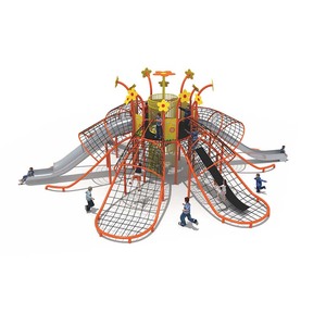 Spider web dây tất nhiên sân chơi thiết bị ngoài trời cho trẻ em cảm giác leo trượt chơi Set Net hoạt động - Product Image 2