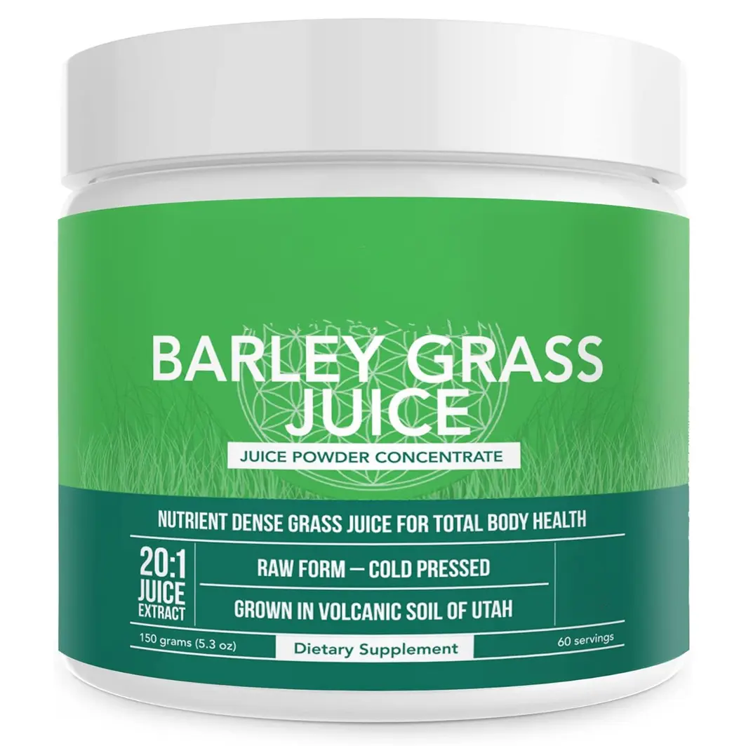 OEM kapsul bubuk rumput Barley organik ekstrak Herbal asli murni kapsul rumput Barley dukungan ramping ramping kapsul rumput Barley