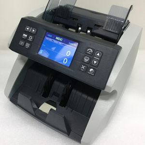 Máquina automática de conteo de billetes de moneda CIS Contador de dinero multimoneda con función de nota de valor combinado Contador de billetes eficiente - Product Image 1
