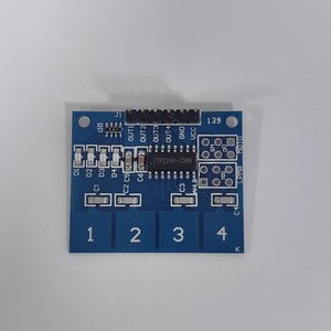 Touch Pad TTP224 4-Kanal capacitivo digitale Touch sensore modulo capacitivo Touch Switch fai da te scheda Controller per Arduino - Product Image 4