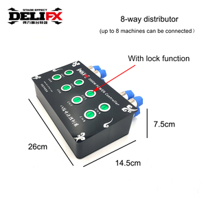 1500W 8-way Power Controller Electronic <strong>Control</strong> <strong>System</strong> with Buttons <strong>Control</strong> Box for Stage Effect Machine - Product Image 5