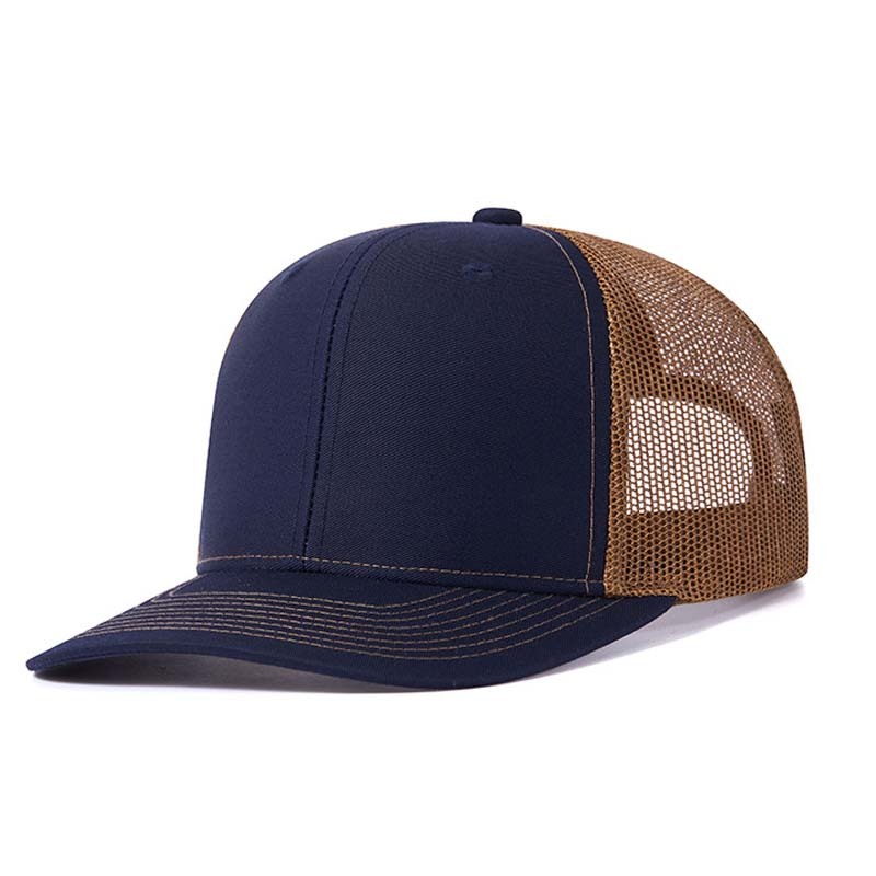 11. Bleu marine + marron