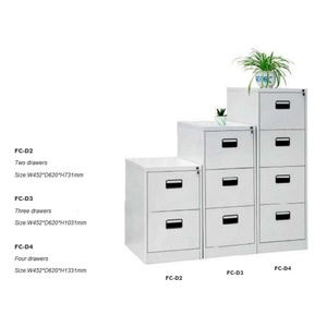 Tùy chỉnh dọc nội thất văn phòng 4 ngăn kéo thép tủ tập tin với thư mục treo - Product Image 5