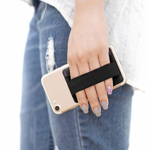 Phổ Slim an toàn Flap Stick-on Ví với đàn hồi điện thoại Grip ID chủ thẻ - Product Image 5