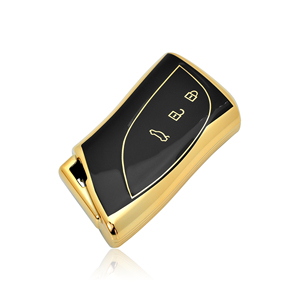 Lexus 4 düğmeler için DM sevimli anahtarlık kapak UX GX NX ES LS LC RC Bling aksesuarları araba anahtar kovanı anahtarlık tutucu koruyucu - Product Image 1