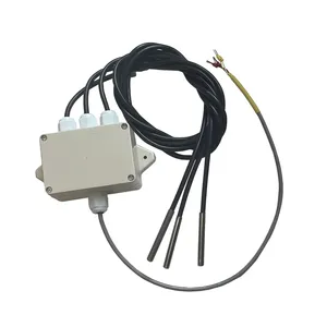 Para el módulo de adquisición de temperatura DS18B20 RS485 Salida Modbus 3/4 canales Sensor montado en ABS OEM personalizable multicanal - Product Image 1