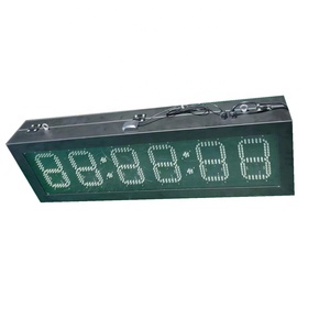 8 Zoll 6 digitaler Outdoor-Timer Sport-Countdown-Timer Doppelseitiger Timer GPS-LED-Digitaluhr