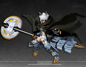 NUKE MATRIX Mad kurt Cyber orman fantezi kız kurt kız cep takım Anime Action Figure meclisi Model seti oyuncaklar