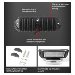 7.8inch Zero Glareled Scene With Over Heated Protected Safety Eave Light Waterproof <strong>Led</strong> Work Light for Tractor Rv - Product Image 6