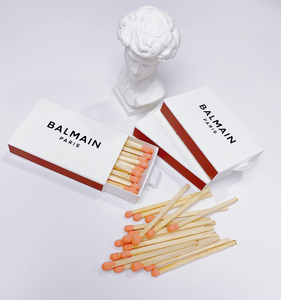 Custom Boxed <strong>Matches</strong> High End Premium <strong>Matches</strong> Logo Printed Black Card Gold Plated Printed Long <strong>Matches</strong>