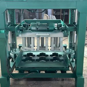 Low Price for QT4-2B Concrete Hollow Brick Making <strong>Machine</strong> Semi-<strong>automatic</strong> Cement Hollow <strong>Block</strong> Brick Making <strong>Machine</strong> <strong>Line</strong> - Product Image 3