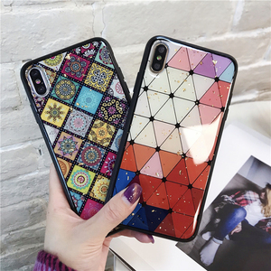 For <strong>Apple</strong> for iPhone 16 Pro Max Glitter Phone Case Shiny Soft TPU Diamond Kaleidoscope Folk <strong>Style</strong> Mobile Cover - Product Image 1