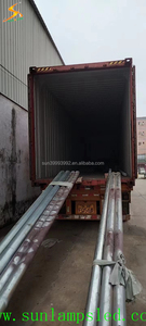 SUNLAMPS 3.5M 4.5M 5.5M 7.5M 9.5M sokak işık sıcak dip galvanizli çelik aydınlatma kutup ODM hizmeti fener direği - Product Image 6