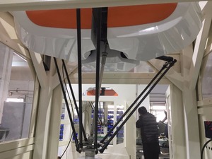 Robot Delta de alta velocidad de selección y colocación de automatización industrial con sistema de visión inteligente para clasificación de envases - Product Image 3