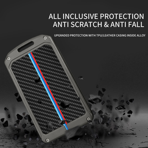 Klasik karbon Fiber doku TPU deri Metal çinko alaşım araba anahtarlık kılıfı uzaktan araba anahtarlık Lexus kart araba anahtarı için - Product Image 4