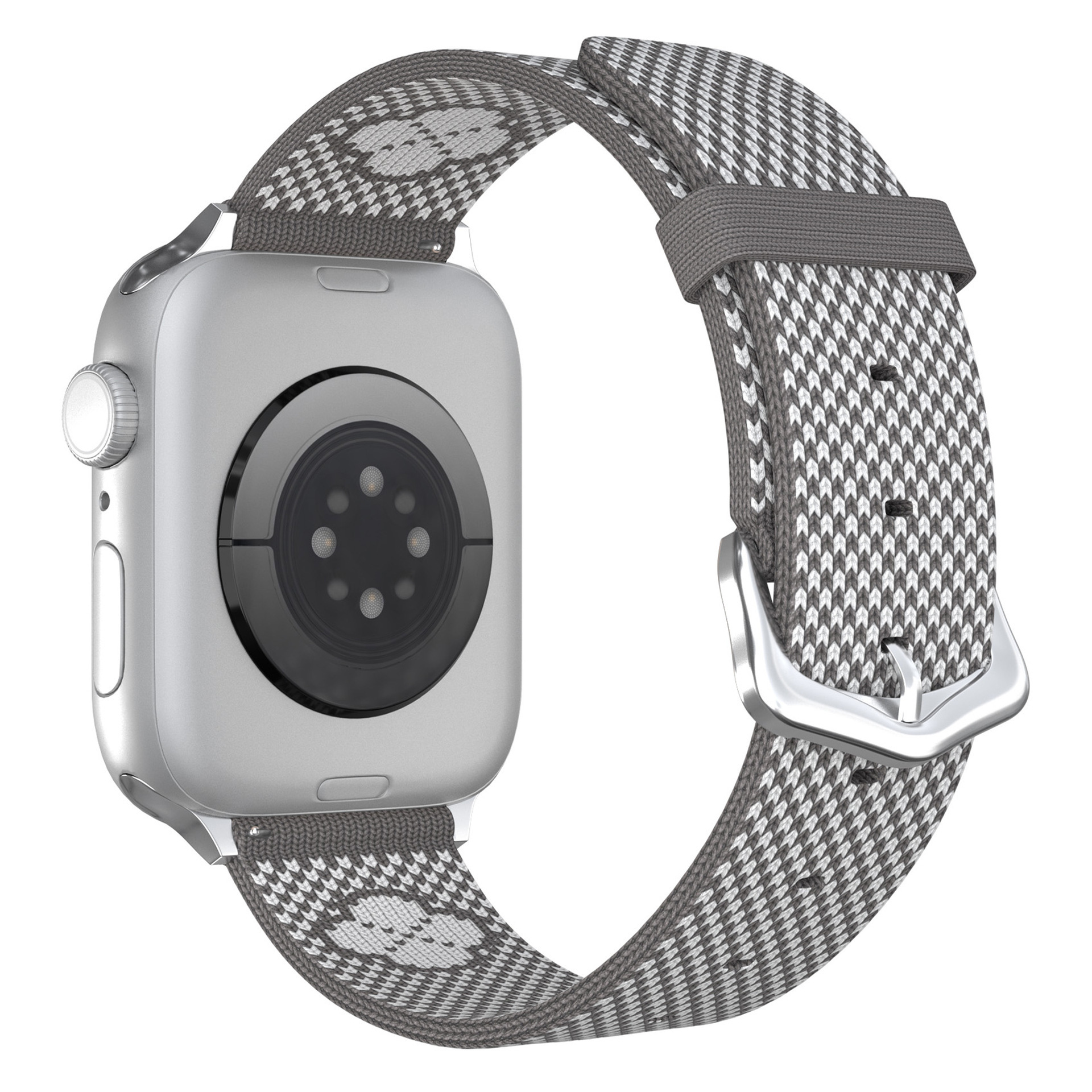 Grayish white