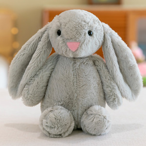 Fabrika toptan küçük ölçekli Bonnie tavşan 30cm paskalya peluş tavşan uzun kulak renkli peluş hayvan tavşan oyuncak - Product Image 2