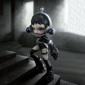 โมเดลหุ่นแอ็กชันสำหรับป็อปอาร์ต skullpanda 1/6ดาวสีดำ BJD PVC รุ่นลิมิเต็ดอิดิชั่นของเล่นศิลปะสะสมแช่แข็งพร้อมขาตั้งจัดแสดง - Product Image 6