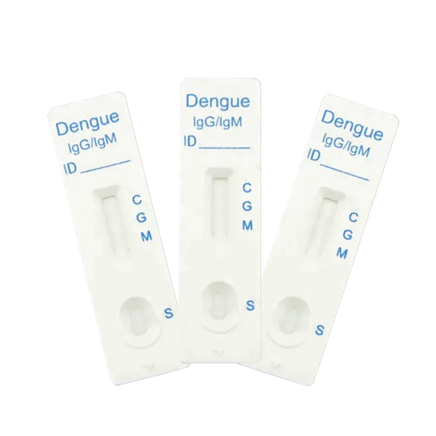 เท้า Dengue ขายส่งเท้าไวรัส Dengue การทดสอบอย่างรวดเร็วเท้า Dengue Duo IgG IgM NS1 Combo ชุดวินิจฉัย